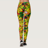 Portugiesische Muster Leggings (Rückseite)