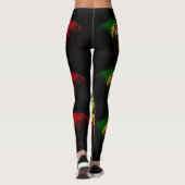 Portugiesische Muster Leggings (Rückseite)