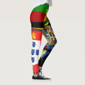 Portugiesische Muster Leggings (Rechts)