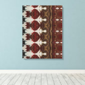 Portugiesische Muster Leinwanddruck (Insitu (Holzboden))