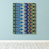 Portugiesische Muster Leinwanddruck (Insitu (Holzboden))