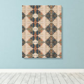 Portugiesische Muster Leinwanddruck (Insitu (Holzboden))