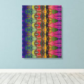 Portugiesische Muster Leinwanddruck (Insitu (Holzboden))