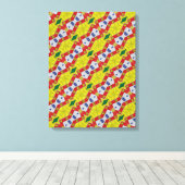 Portugiesische Muster Leinwanddruck (Insitu (Holzboden))