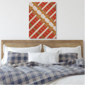 Portugiesische Muster Leinwanddruck (Insitu (Schlafzimmer))