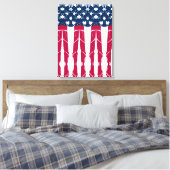 Portugiesische Muster Leinwanddruck (Insitu (Schlafzimmer))