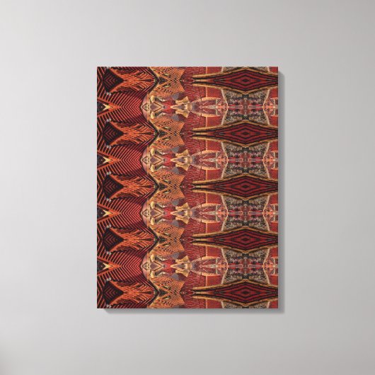 Portugiesische Muster Leinwanddruck (Vorderseite)