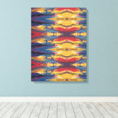 Portugiesische Muster Leinwanddruck (Insitu (Holzboden))