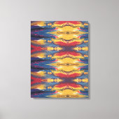 Portugiesische Muster Leinwanddruck (Vorderseite)