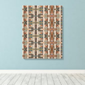 Portugiesische Muster Leinwanddruck (Insitu (Holzboden))