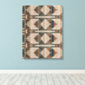 Portugiesische Muster Leinwanddruck (Insitu (Holzboden))