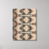 Portugiesische Muster Leinwanddruck (Vorderseite)