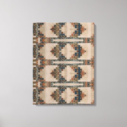 Portugiesische Muster Leinwanddruck (Vorderseite)