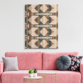 Portugiesische Muster Leinwanddruck (Insitu (Wohnzimmer))