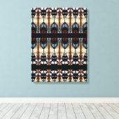 Portugiesische Muster Leinwanddruck (Insitu (Holzboden))