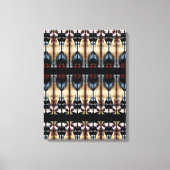 Portugiesische Muster Leinwanddruck (Vorderseite)