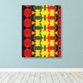 Portugiesische Muster Leinwanddruck (Insitu (Holzboden))