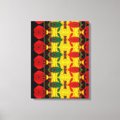 Portugiesische Muster Leinwanddruck (Vorderseite)