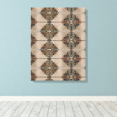 Portugiesische Muster Leinwanddruck (Insitu (Holzboden))