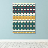 Portugiesische Muster Leinwanddruck (Insitu (Holzboden))