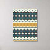 Portugiesische Muster Leinwanddruck (Vorderseite)