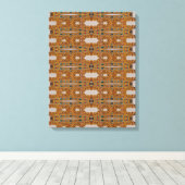 Portugiesische Muster Leinwanddruck (Insitu (Holzboden))