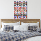 Portugiesische Muster Leinwanddruck (Insitu (Schlafzimmer))