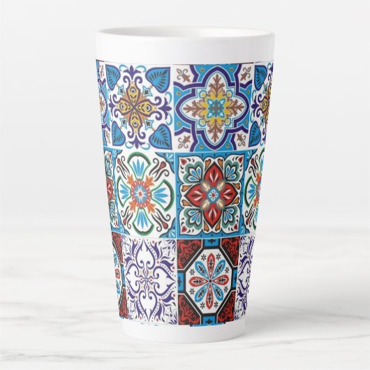 Portugiesische Muster Milchtasse (Vorderseite)