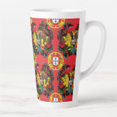 Portugiesische Muster Milchtasse (Rechts)