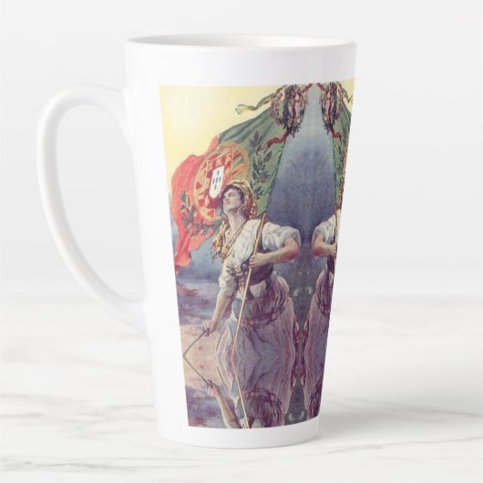 Portugiesische Muster Milchtasse (Links)