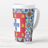 Portugiesische Muster Milchtasse (Rechte Ecke)
