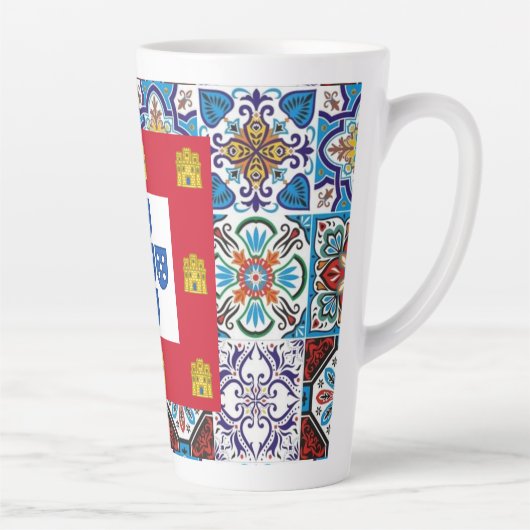 Portugiesische Muster Milchtasse (Rechts)