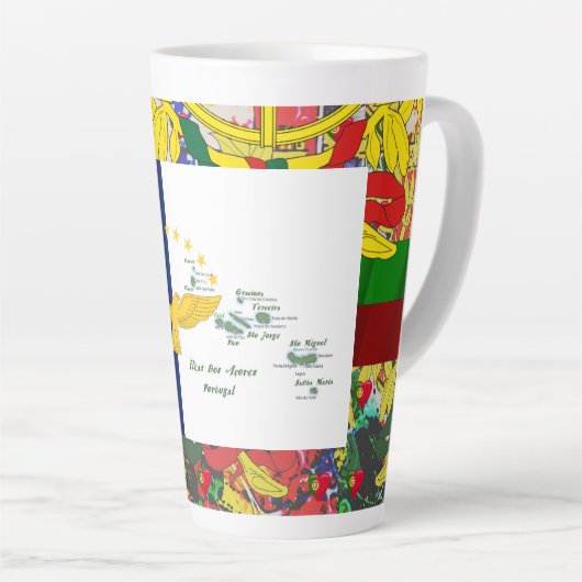 Portugiesische Muster Milchtasse (Rechte Ecke)