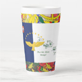 Portugiesische Muster Milchtasse (Vorderseite)