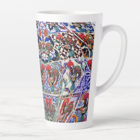 Portugiesische Muster Milchtasse (Rechts)
