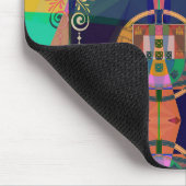 Portugiesische Muster Mousepad (Ecke)