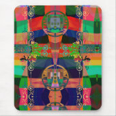 Portugiesische Muster Mousepad (Vorne)