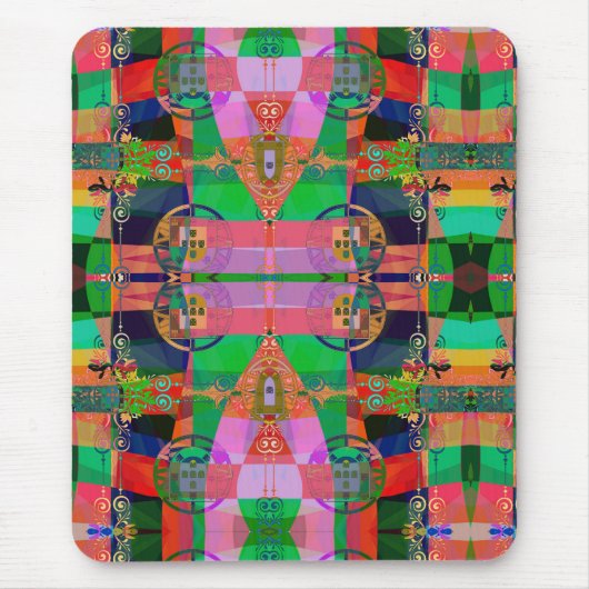 Portugiesische Muster Mousepad (Vorne)