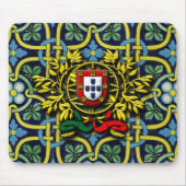 Portugiesische Muster Mousepad (Vorne)