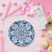 Portugiesische Muster Pappteller (Party)