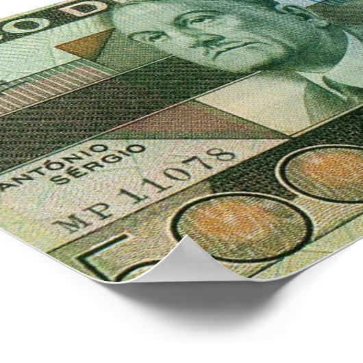 Portugiesische Muster Poster (Ecke)