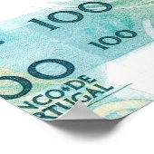 Portugiesische Muster Poster (Ecke)