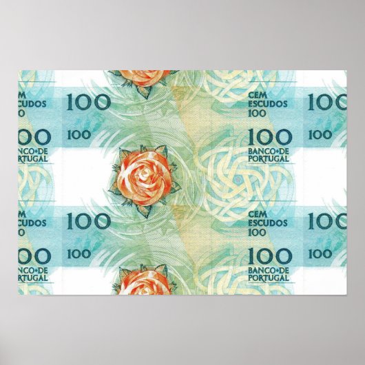 Portugiesische Muster Poster (Vorne)