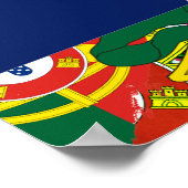 Portugiesische Muster Poster (Ecke)