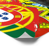 Portugiesische Muster Poster (Ecke)
