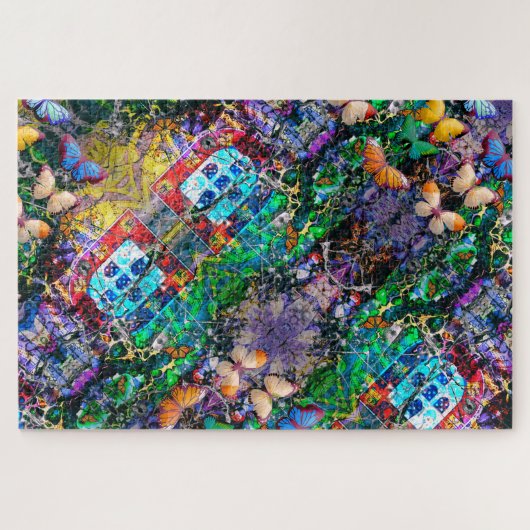 Portugiesische Muster Puzzle (Horizontal)