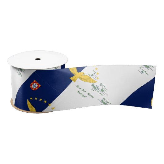 Portugiesische Muster Satinband (Spule)