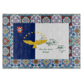 Portugiesische Muster Schneidebrett (Vorderseite)