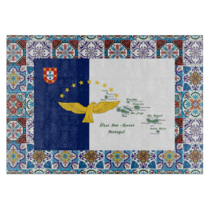 Portugiesische Muster Schneidebrett