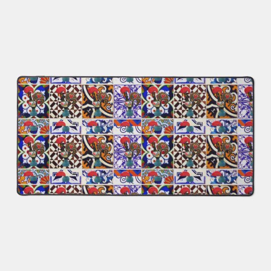 Portugiesische Muster Schreibtischunterlage (Vorderseite)